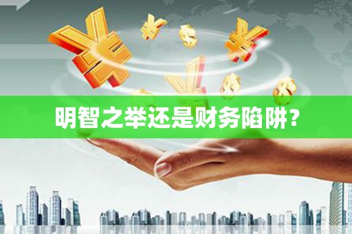 西峡明智之举还是财务陷阱？