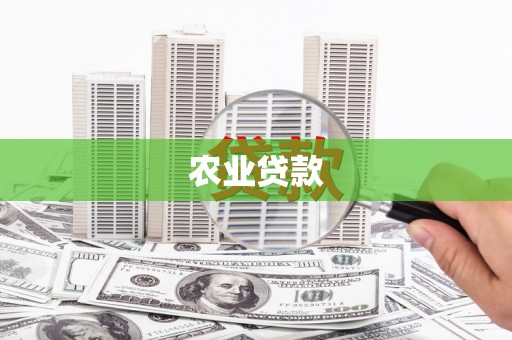 西峡农业贷款