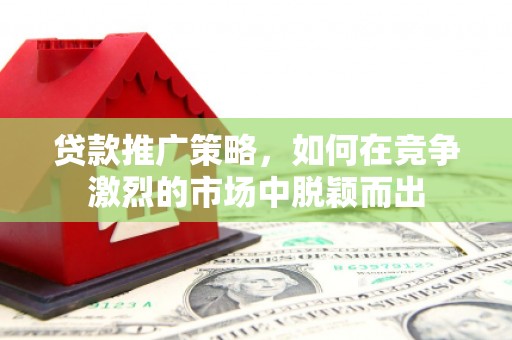 西峡贷款推广策略，如何在竞争激烈的市场中脱颖而出