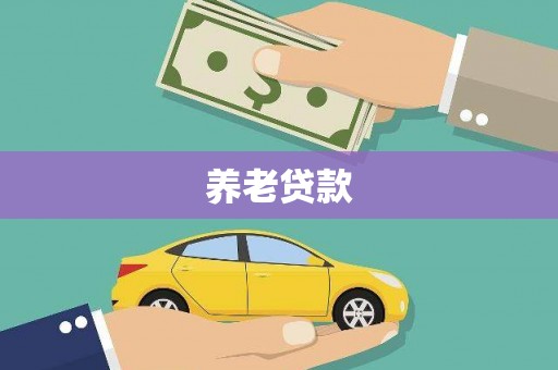 西峡养老贷款