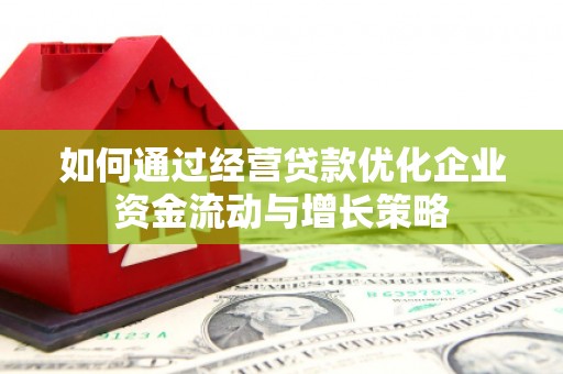 西峡如何通过经营贷款优化企业资金流动与增长策略