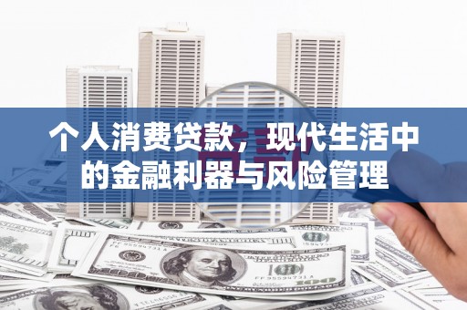 西峡个人消费贷款，现代生活中的金融利器与风险管理