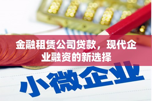 西峡金融租赁公司贷款，现代企业融资的新选择