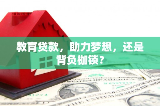 西峡教育贷款，助力梦想，还是背负枷锁？