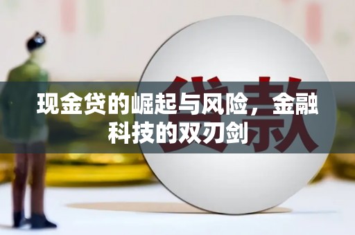 西峡现金贷的崛起与风险，金融科技的双刃剑
