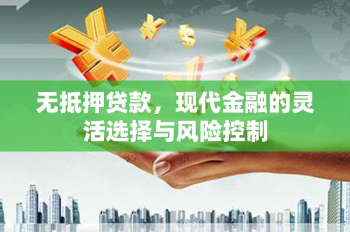 西峡无抵押贷款，现代金融的灵活选择与风险控制