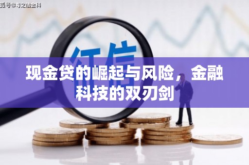 西峡现金贷的崛起与风险，金融科技的双刃剑