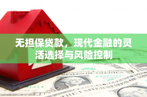 西峡无担保贷款，现代金融的灵活选择与风险控制