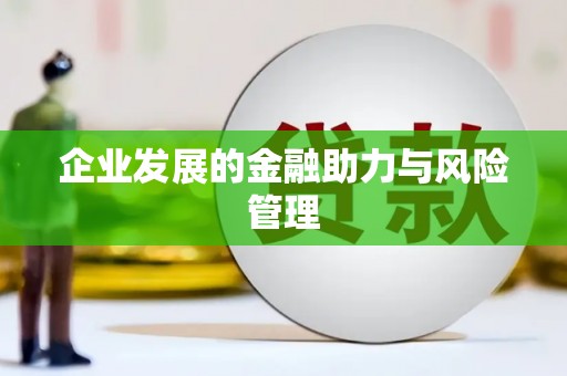 西峡企业发展的金融助力与风险管理