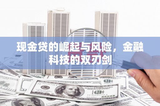 西峡现金贷的崛起与风险，金融科技的双刃剑