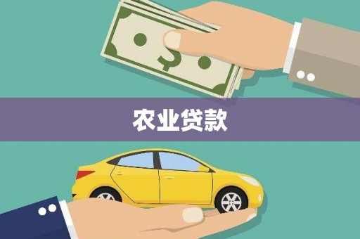 西峡农业贷款