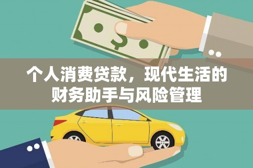 西峡个人消费贷款，现代生活的财务助手与风险管理