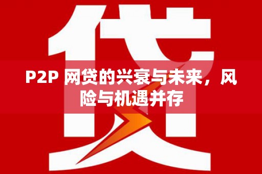西峡P2P 网贷的兴衰与未来，风险与机遇并存