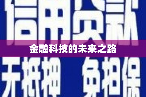 西峡金融科技的未来之路