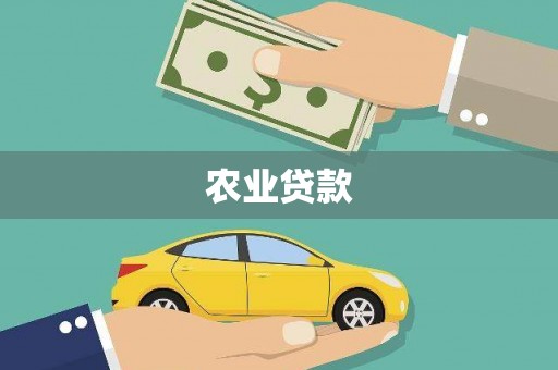 西峡农业贷款