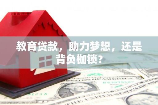 西峡教育贷款，助力梦想，还是背负枷锁？