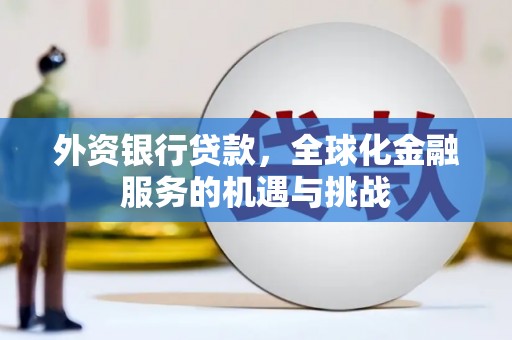 西峡外资银行贷款，全球化金融服务的机遇与挑战