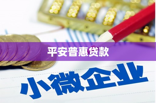 西峡平安普惠贷款