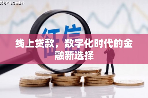 西峡线上贷款，数字化时代的金融新选择