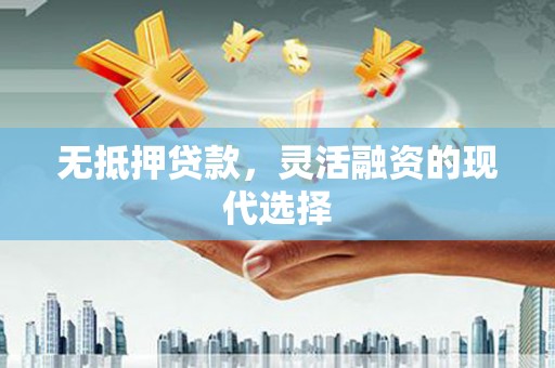 西峡无抵押贷款，灵活融资的现代选择