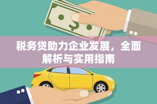 西峡税务贷助力企业发展，全面解析与实用指南