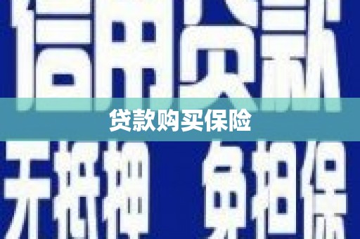 西峡贷款购买保险