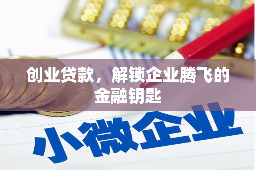 西峡创业贷款，解锁企业腾飞的金融钥匙