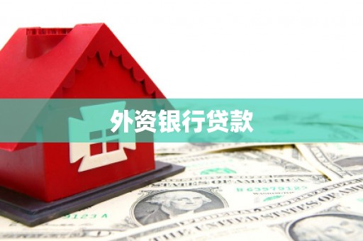 西峡外资银行贷款