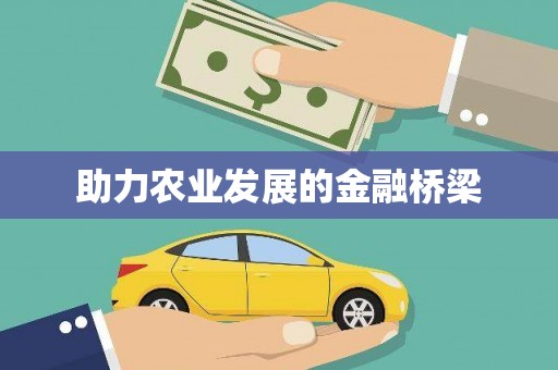 西峡助力农业发展的金融桥梁