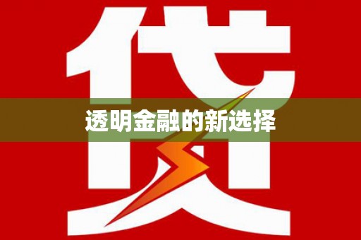 西峡透明金融的新选择