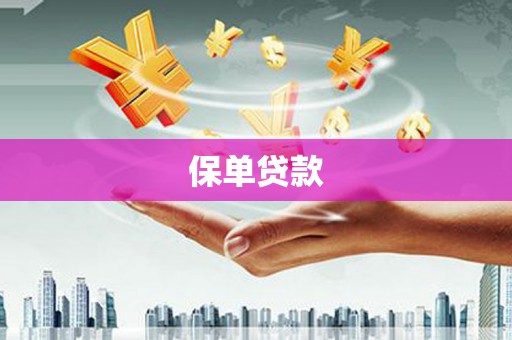 西峡保单贷款
